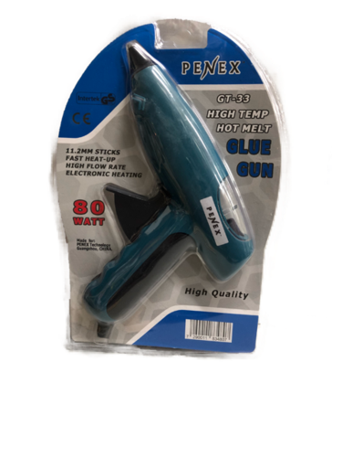 אקדח דבק חם איכותי ומהיר PENEX 80W