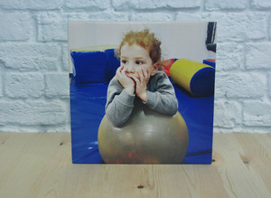 תמונה על בלוק עץ 20/20 