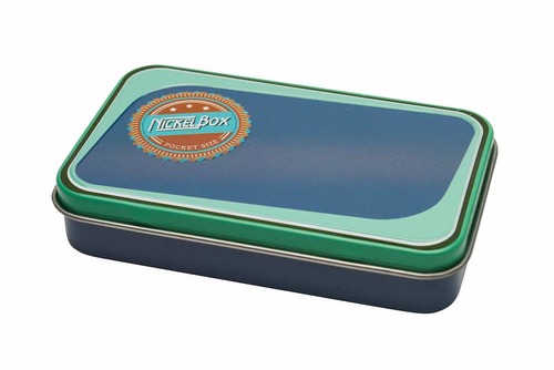 קופסת אחסון NickelBox חלקה בצבעים