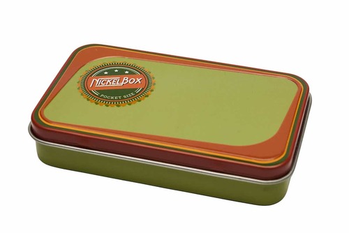 קופסת אחסון NickelBox חלקה בצבעים