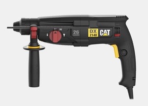פטישון קטרפילר חשמלי CAT DX2140 800W – כולל ערכת אביזרי קצה