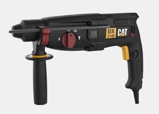 פטישון קטרפילר חשמלי CAT DX2140 800W – כולל ערכת אביזרי קצה
