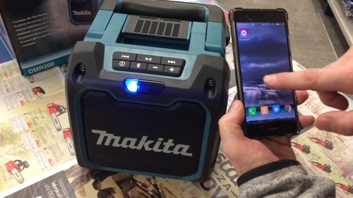 רמקול נטען 10.8-18V דגם DMR200 / XRM08B גוף בלבד Makita