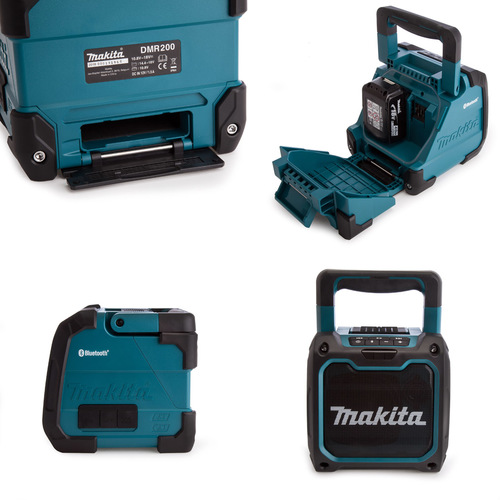 רמקול נטען 10.8-18V דגם DMR200 / XRM08B גוף בלבד Makita