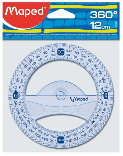 מד זוית 360 מעלות MAPED קוטר 12 ס
