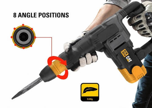 פטיש חציבה חשמלי קטרפילר 1200W CAT DX2010 – כולל אביזרים