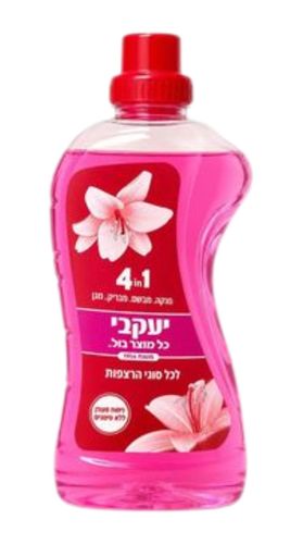 נוזל רצפות מרוכז 4 ב-1 בניחוח פרחים – לניקיון יסודי וברק מושלם