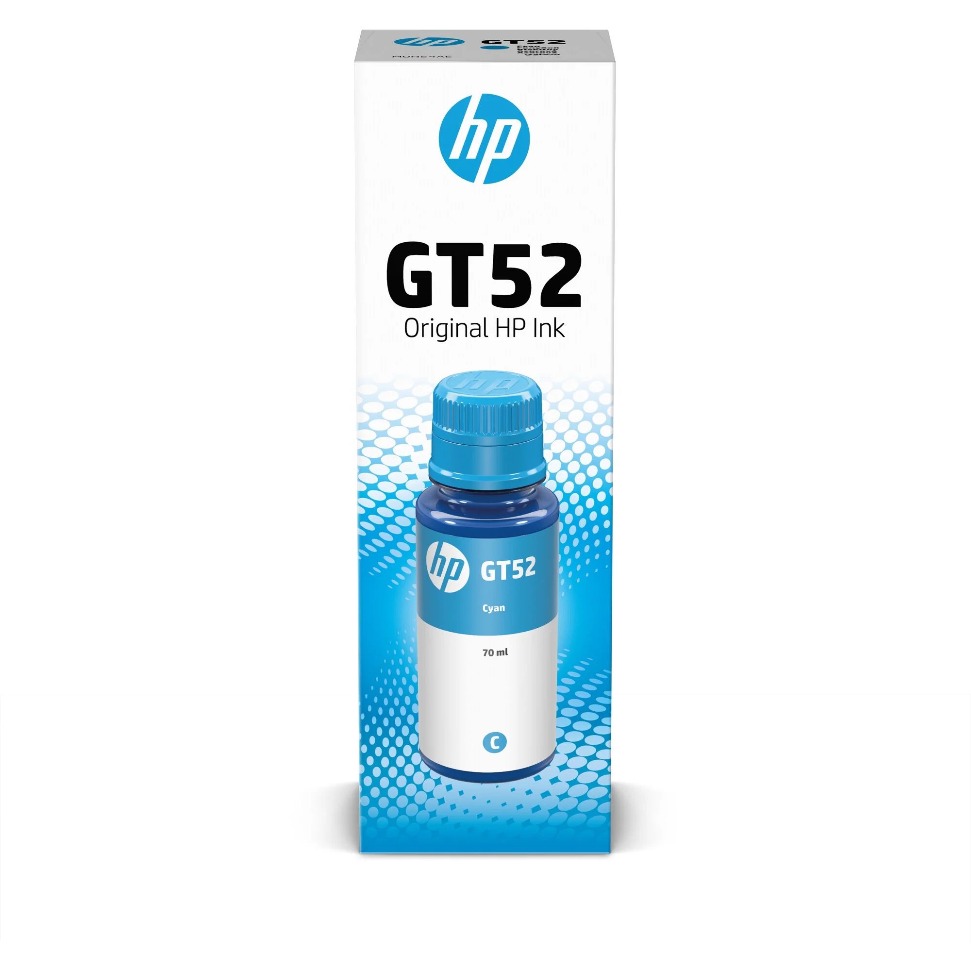 מילוי דיו GT52 ציאן M0H54AE  HP-ST515/615