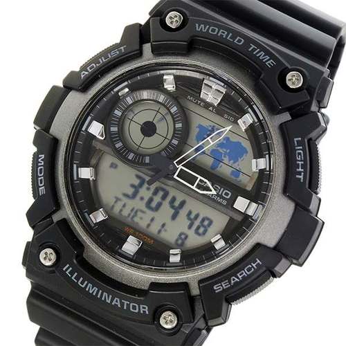 שעון לחיילים אנלוגי ודיגיטלי Casio AEQ200W1A