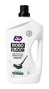 ROBO FLOOR – נוזל ניקוי רצפות לשואבים שוטפים ורובוטים שוטפים 2 ליטר