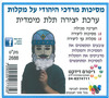 18 יצירה מסכות מרדכי היהודי על מקלות 