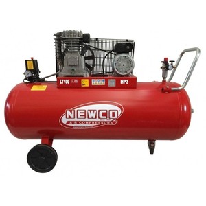 מדחס 100 ליטר 3 כ"ס NEWCO N2.8S50C3MK - 230V