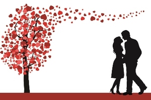 מדבקות מלבניות ל-Valentine