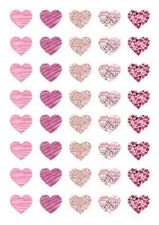 דף טרנספר לValentine's