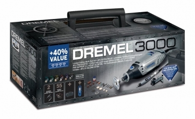 דרמל 3000NE כולל ציר גמיש ו-90 אביזרים