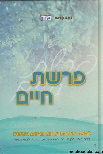 פרשת חיים במדבר דברים מועדים