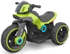 אופנוע POLICE 6V מפואר עם אפקטים ואור - ירוק