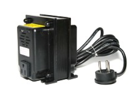שנאי ממיר מתח 110V/220V עם הארכה והגנה  Sakal 250W 
