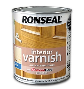 לכה שקופה לעץ - של RONSEAL