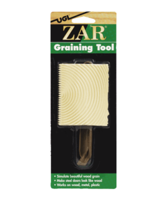 מברשת מחורצת ליצירת מראה עץ - ZAR Graining Tool