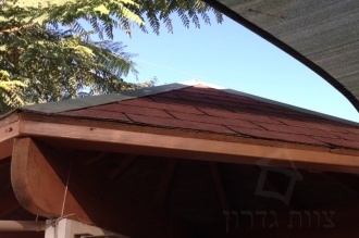 פרופיל סיומת לקצה גג שינגלס אורך 3 מ' - 