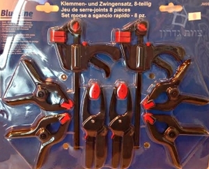 סט קלמרות מהדק 8 חלקים
