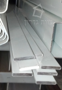 פלחים / פרופילי אלומיניום שטוחים אורך 3 מטר