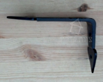 זויות דקורטיביות 90° בסגנון חצים מושחרת - מגוון גדלים