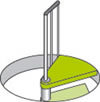 מדרגות ספירליות דגם RING