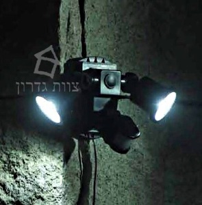 ספוטים לד סולאריים עם חיישני תנועה 50X2 לדים