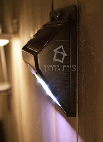 תאורת כניסה עם חיישן סולארית 10 לדים