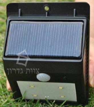 תאורת כניסה עם חיישן סולארית 10 לדים