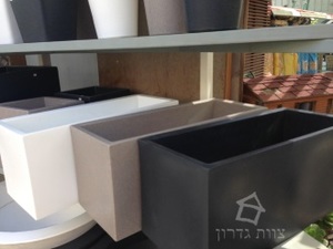 אדנית דמוי בטון דגם רוטו מלבן