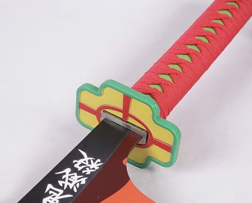 חרב טנגן אוזוי כפולה מקוטל השדים – Demon Slayer | Tengen Uzui Twin Cleaver Sword Replica
