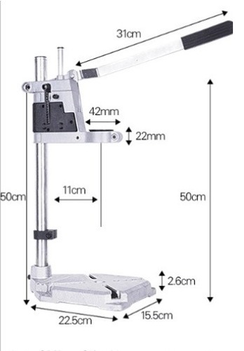 סטנד למקדחה פוטר 13 - ROHER-TOOLS TZ-6102