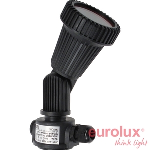 דוקרן GU10 230V שחור יורולוקס