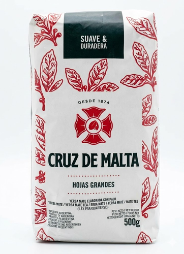 Cruz de Malta Yerba Mate 500g | מתה ירבה מאטה Cruz de Malta 500 גרם