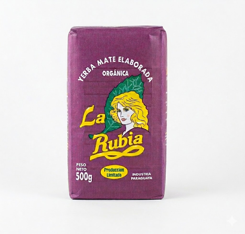 La Rubia Organic Yerba Mate 500g | מתה ירבה מאטה La Rubia אורגני 500 גרם