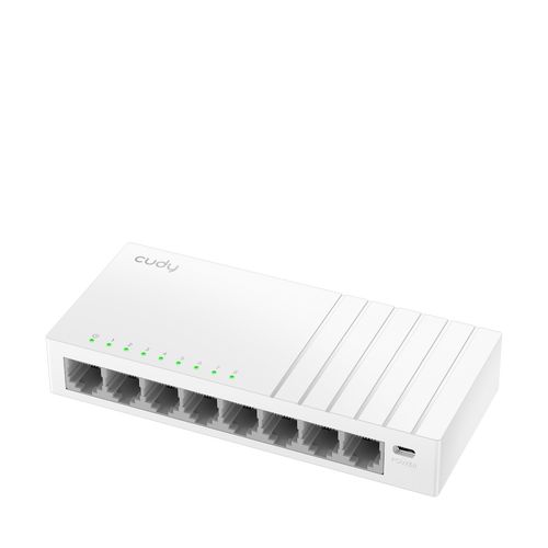 Cudy GS108U 8-Port Gigabit Switch with USB-C Power Input