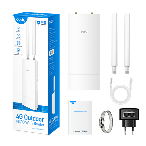 Cudy LT400 Indoor/Outdoor 4G N300 Wi-Fi Router