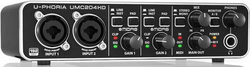 כרטיס קול Behringer U-PHORIA UMC204HD