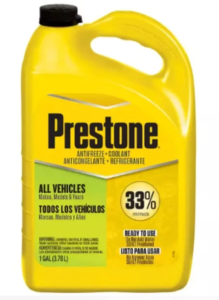 נוזל קירור ירוק Preston פרסטון 4 ליטר