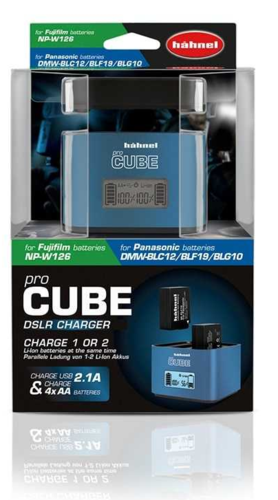 Hahnel ProCube מטען כפול לסוללות FUJIFILM\PANASONIC