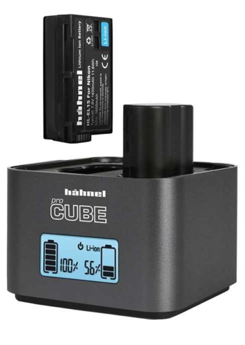 Hahnel ProCube מטען כפול לסוללות NIKON