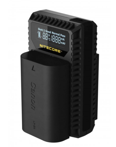 מטען USB לסוללות Canon LP-E6/LP-E8