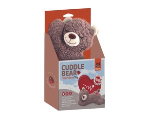FOFOS פופוס בובת דוב עם דופק לכלב " CUDDLE BEAR"