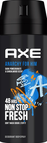  AXE דאודורנט ספריי גוף לגבר אנרכי