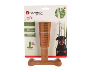 FLAMINGO פלמינגו צעצוע לכלב עצם לעיסה במבוק L