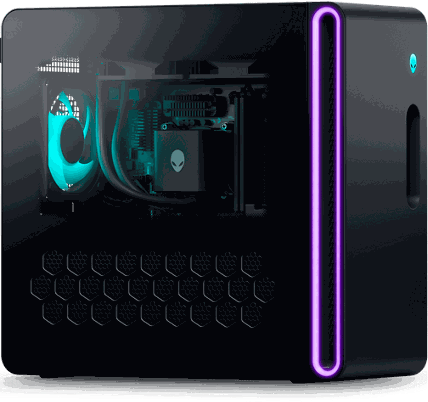 מחשב גיימינג נייח Dell Alienware Aurora ACT1250 Intel Core Ultra 7 265KF / 32GB RAM / 1TB + 2TB SSD / NVIDIA RTX 5060 Ti 8GB / Windows 11 Pro