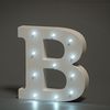 מנורת לילה עם תאורת לד LED מעוצבת בצורת האות B